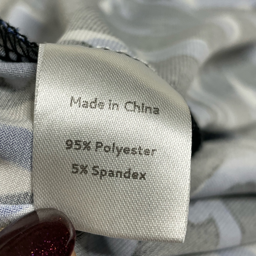 Leota Mindy Snow Leopard Print Midi Dress 1X - Picture 6 of 8